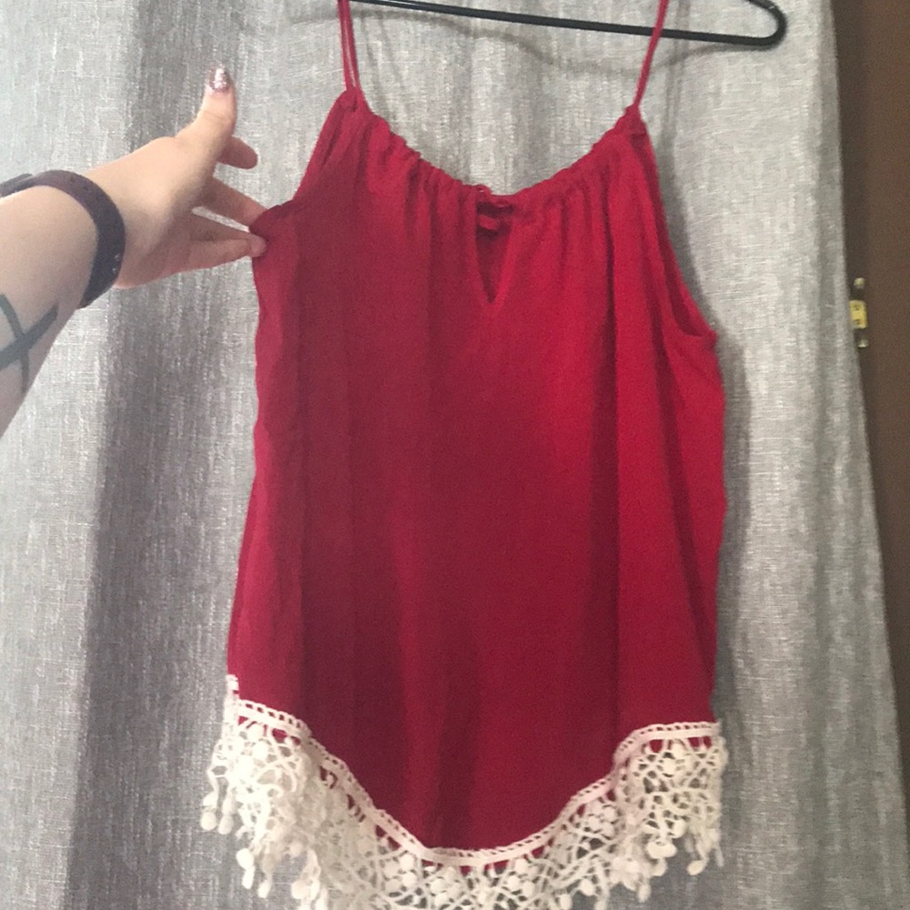 Red tank